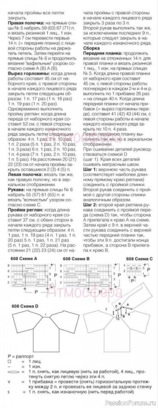 Кардиган спицами. Описание