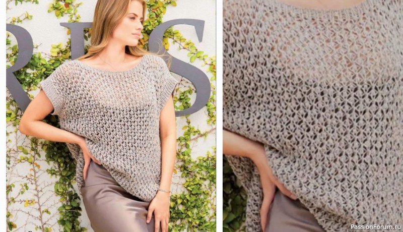 Кружевной топ