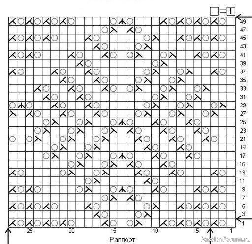 Ажурный белый топ спицами