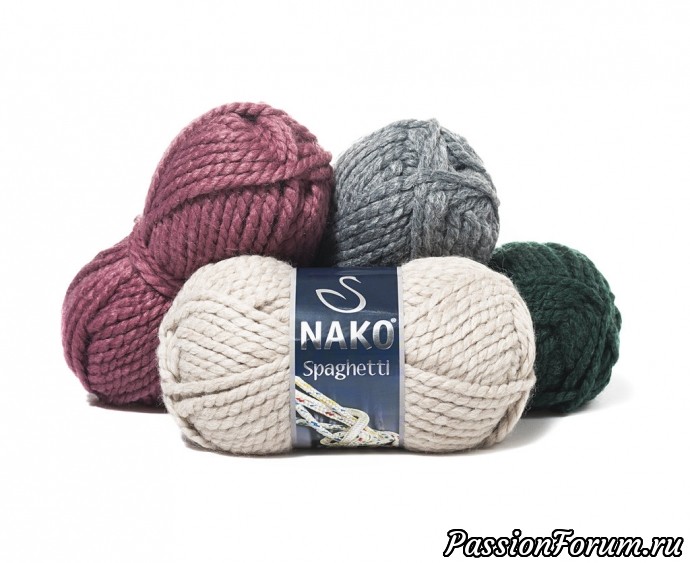Spaghetti (25% шерсть 75% акрил) 100г/60м NAKO (турция), Цвета в наличии: № 7796, 217, 6963, 10483, 23624, 6964, 11209, 23116, 6199, 23626, 71888, 75536, 7795, 75535, 5401, 10614, 6577, 78044, 3630, 7598, 75714, 327, 7511, 7792. Цена - 100 руб. за 1 моток. При покупке любой пряжи на сумму не менее 2000 рублей - доставка по России БЕСПЛАТНАЯ!!! Spaghetti (25% шерсть 75% акрил) 100г/60м NAKO (турция), Цвета в наличии: № 7796, 217, 6963, 10483, 23624, 6964, 11209, 23116, 6199, 23626, 71888, 75536, 7795, 75535, 5401, 10614, 6577, 78044, 3630, 7598, 75714, 327, 7511, 7792. Цена - 100 руб. за 1 моток. При покупке любой пряжи на сумму не менее 2000 рублей - доставка по России БЕСПЛАТНАЯ!!!