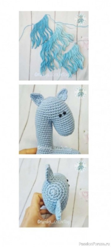 Лошадка крючком — символ грядущего 2026 года