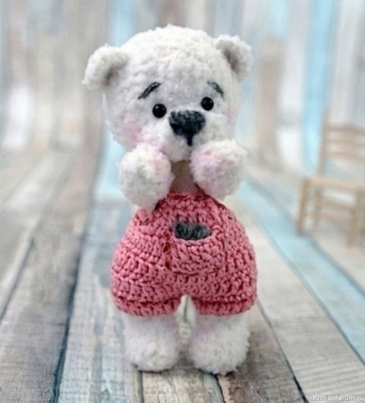 Мишка в штанишках. МК