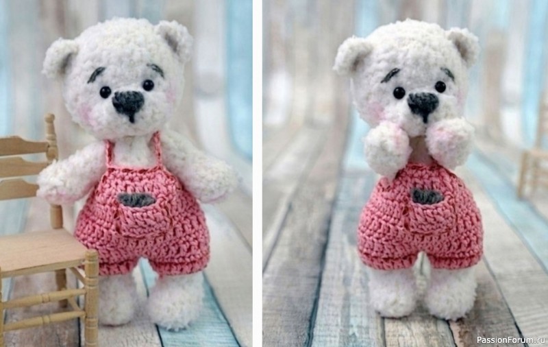 Мишка в штанишках. МК