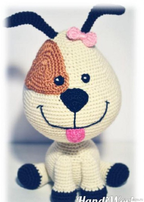 Щенок крючком. МК Щенок крючком. МК