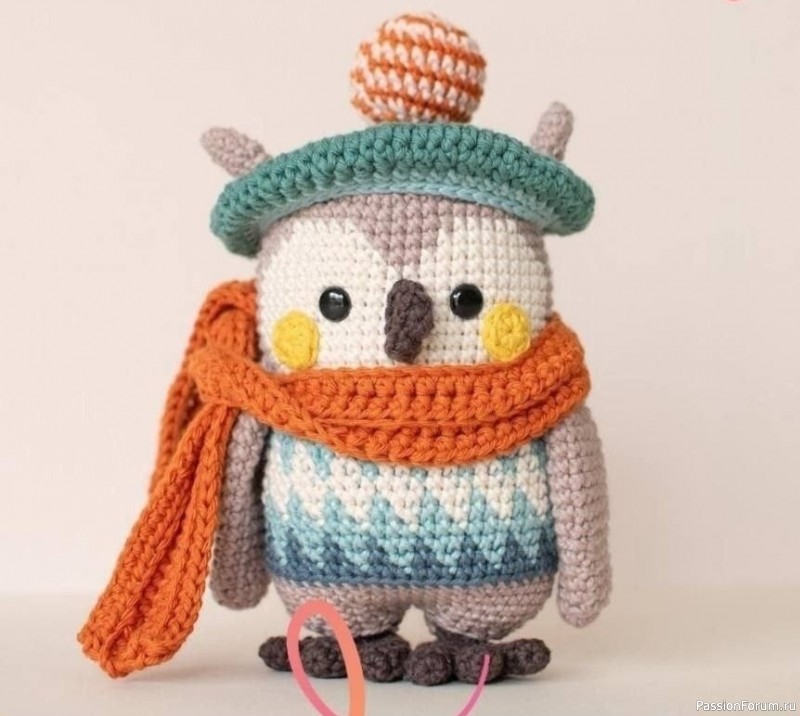 Совушка крючком. МК