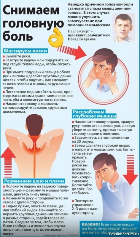 Снимаем головную боль