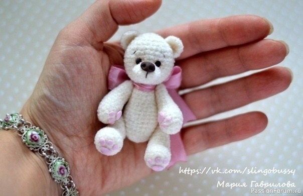 Мaлыши мишкa и пёcик крючком. МК