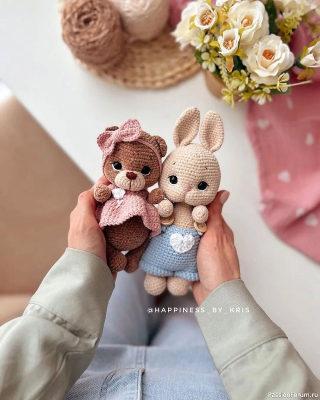 Малыши из микpoвeллюра крючком