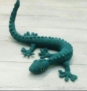 Ящерица крючком. МК