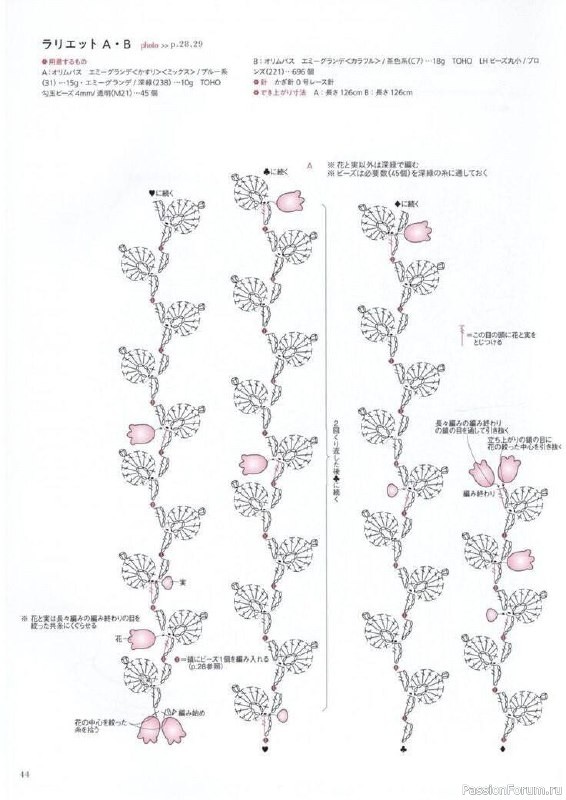 Кашпо с вязанными листьями крючком. МК