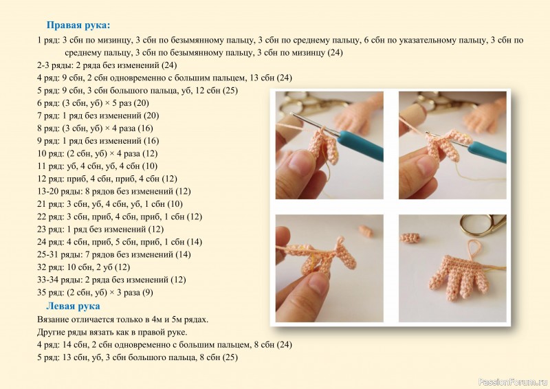 Кукла Молли крючком. Описание