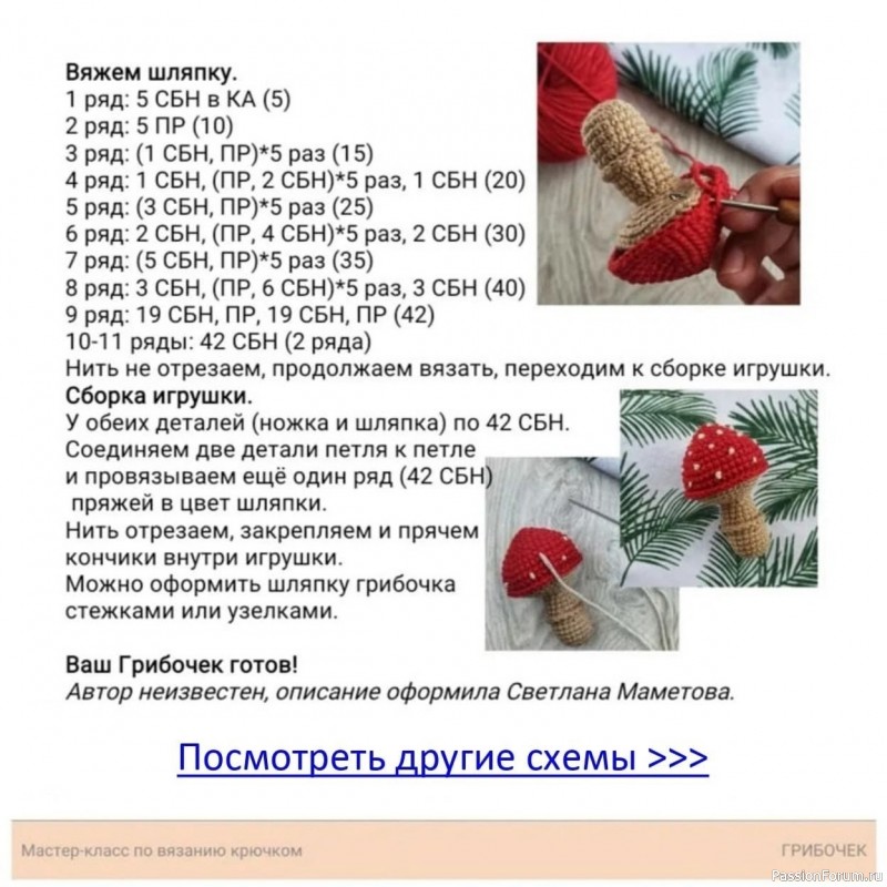 Мухомор крючком. Описание