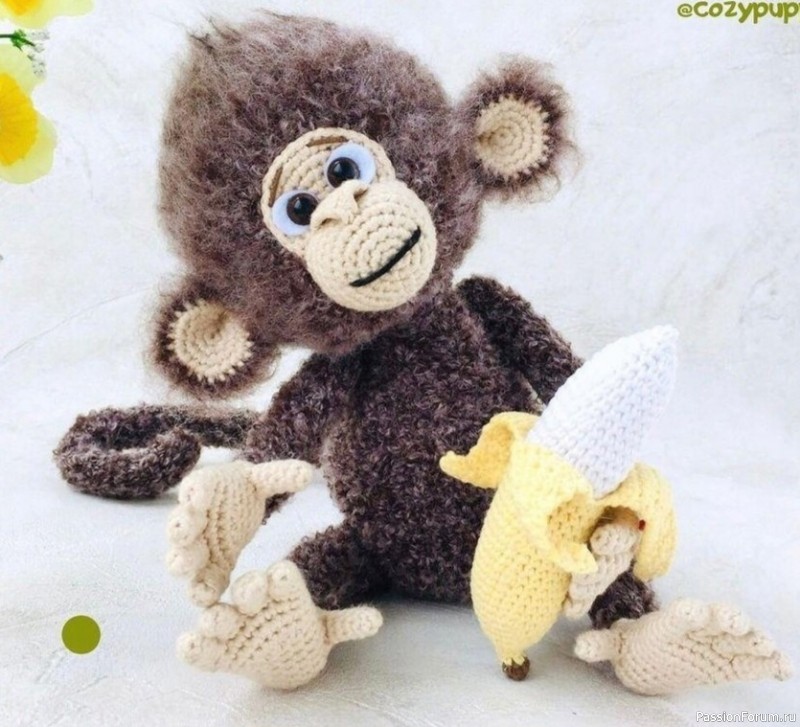 Банан крючком. МК