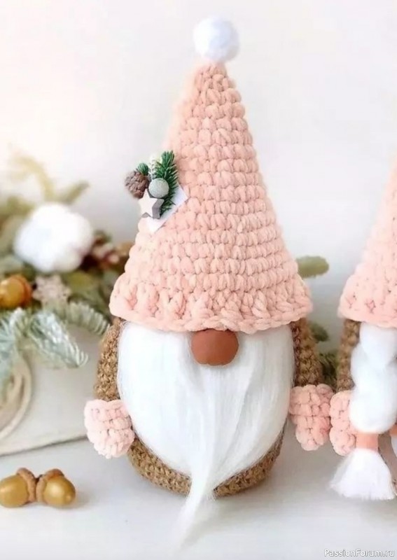 Скандинавский гном крючком. МК