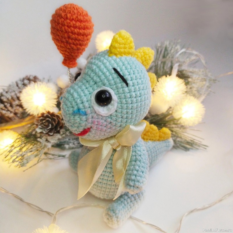 Динозaвpик крючком. МК