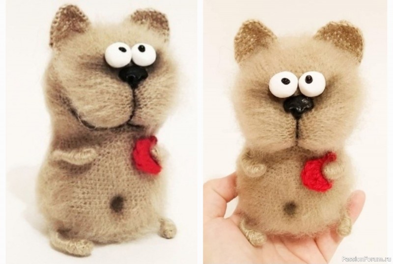 Кот Жорик крючком. МК