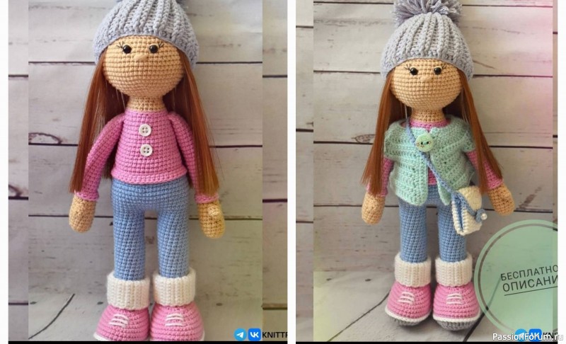 Кукла Стеша крючком. Описание