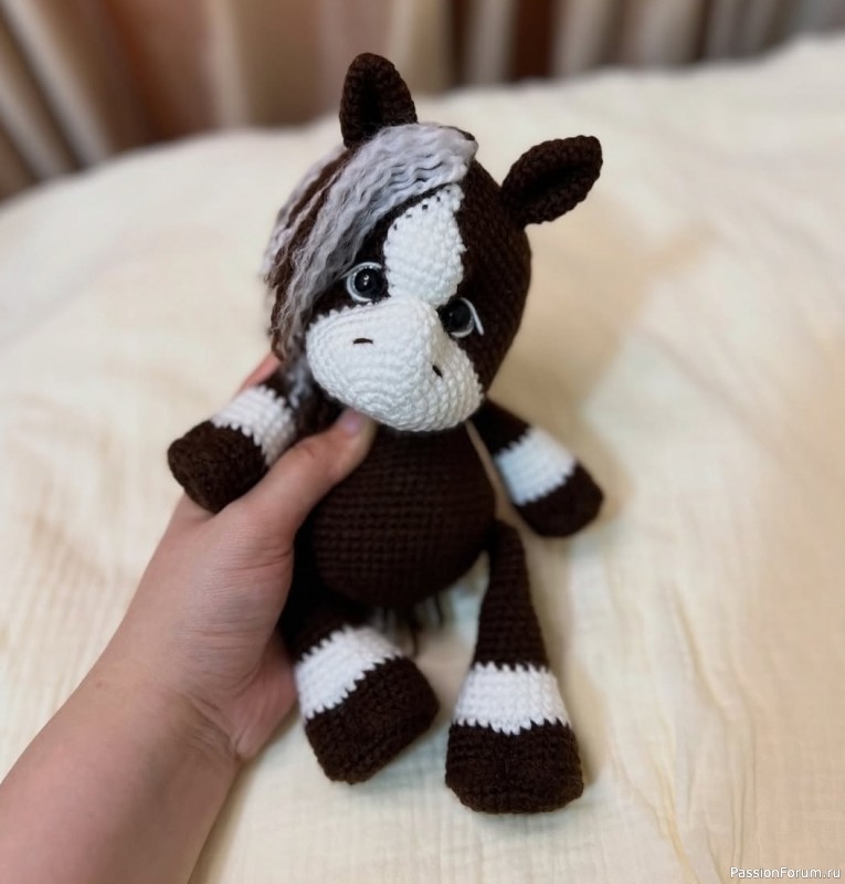 Лошадка крючком. МК
