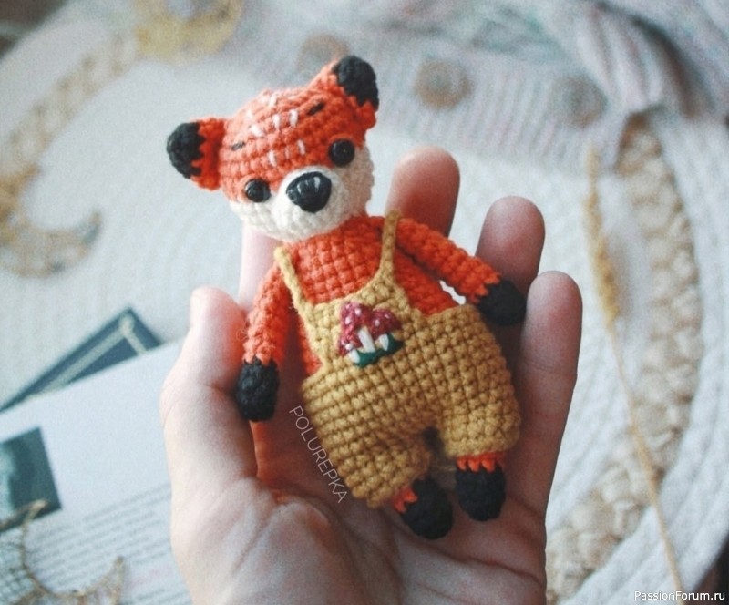 Лисёнок крючком. МК