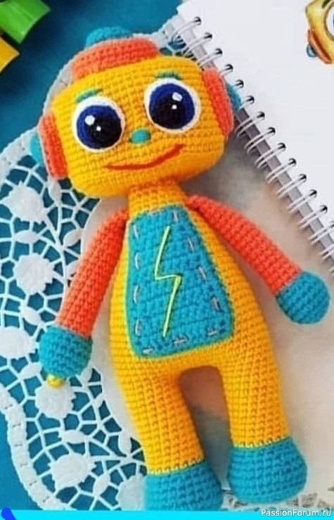 Робот Тоб крючком. МК