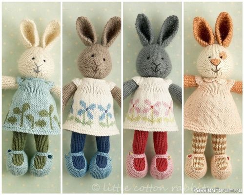 Кролик спицами. МК