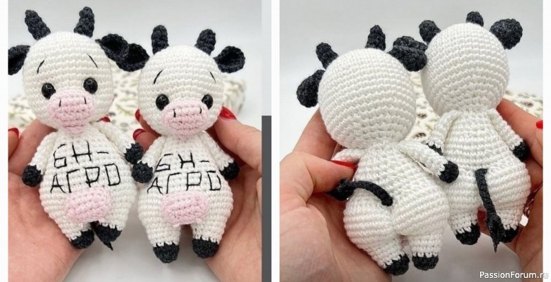 Коровка крючком. МК