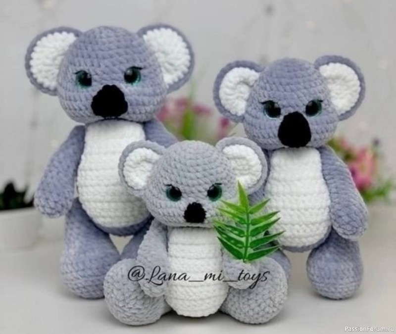 Коала крючком. МК Коала крючком. МК