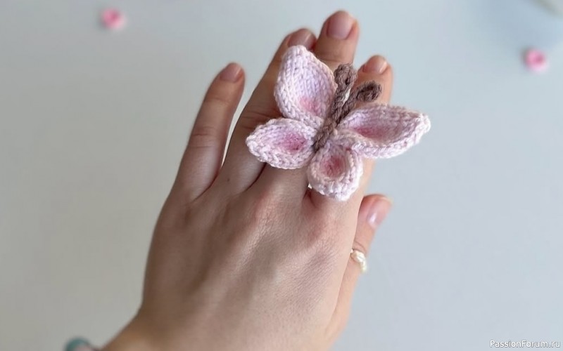 Бабочка крючком. МК