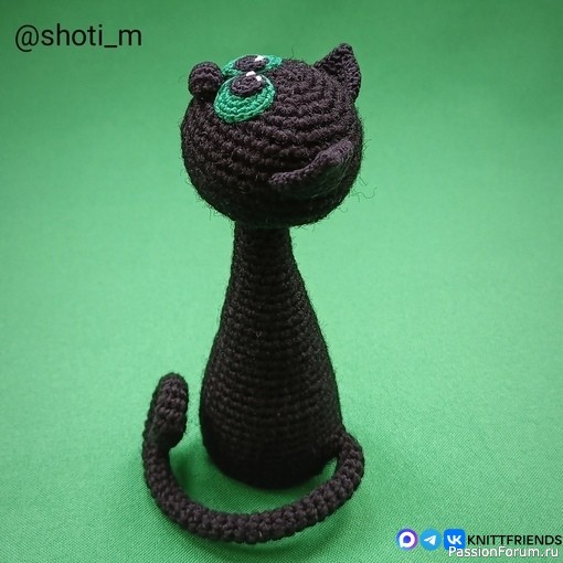 Кошечка крючком. МК