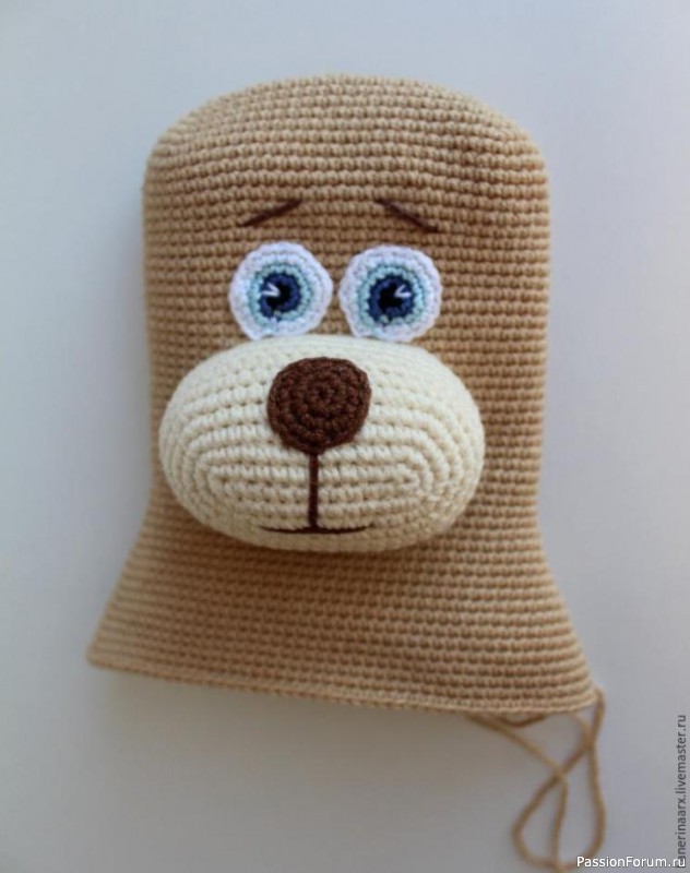 Вяжем крючком милую собачку