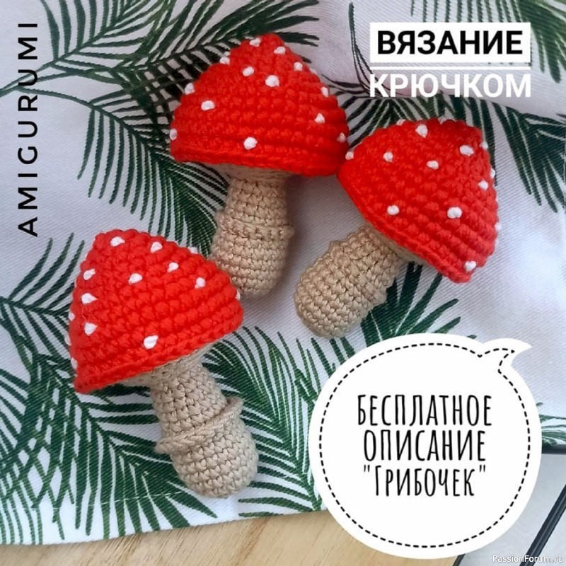 Гриб Мухомор крючком. МК