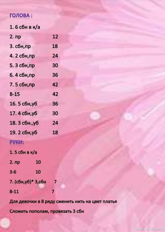 Ёжик Крошка крючком. МК