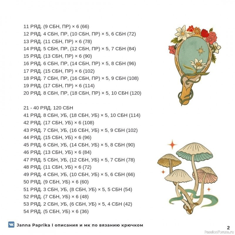 Пузатая лягушка крючком. МК