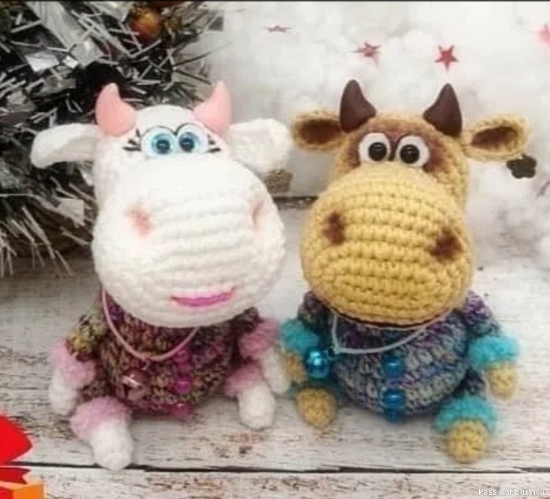 Бычoк крючком. МК