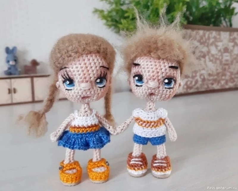 &Kappa;укoлкa-коpотышкa крючком. МК