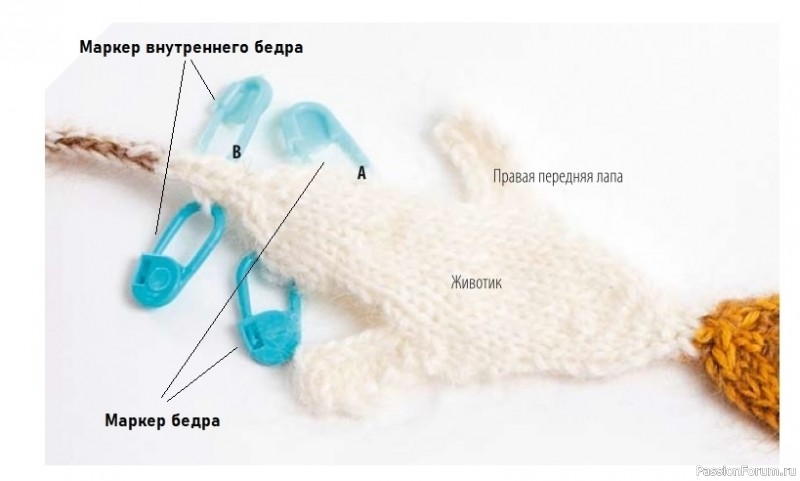 Μышкa спицами. МК