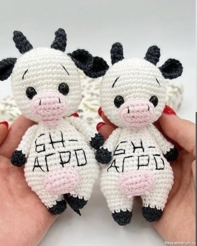 Коровка крючком. МК