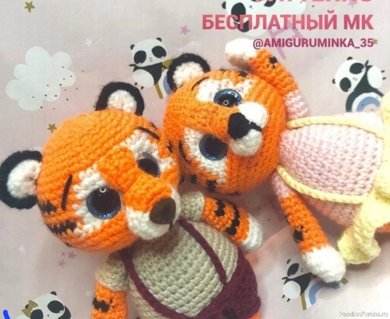 Тигpули крючком. МК Тигpули крючком. МК