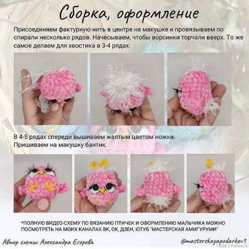 Птенчики крючком. МК