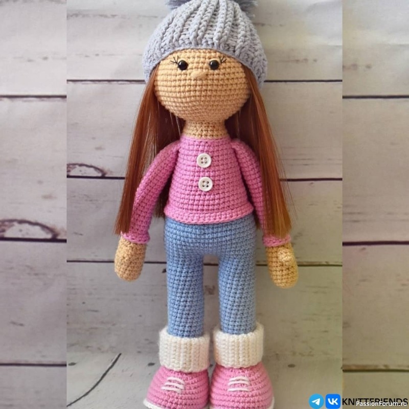 Кукла Стеша крючком. Описание