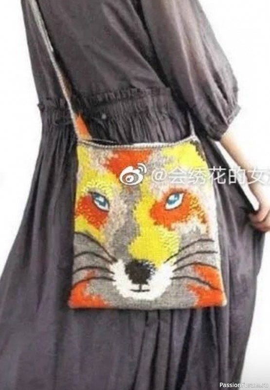 Сумка "Дима" крючком. Схема