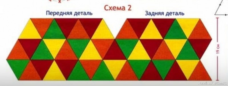 Оригинальная сумочка крючком. Схема