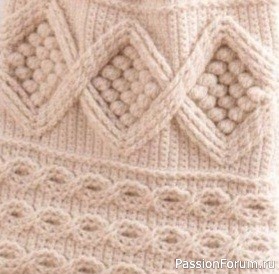 Сумочка крючком. Схема