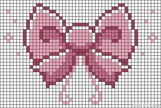 Подборка схем с бантиками