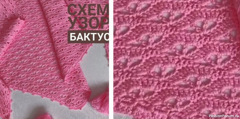 Бактус из из пряжи &quot;Слонимская&quot;. Схема