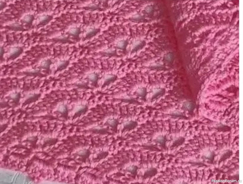 Бактус из из пряжи "Слонимская". Схема