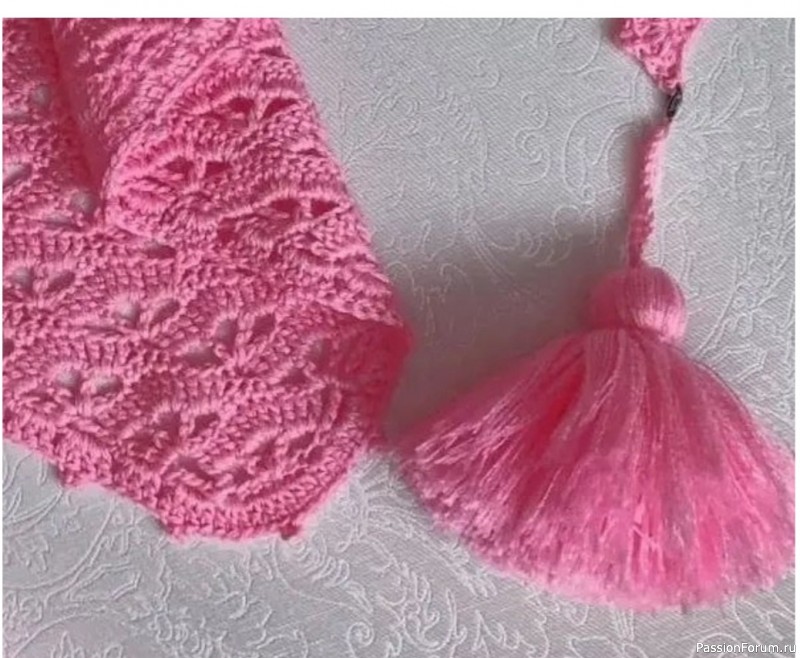 Бактус из пряжи "Слонимская". Схема