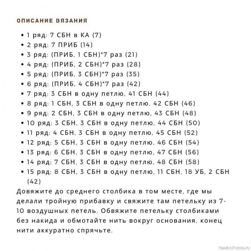 Интерьерная корзинка. Описание