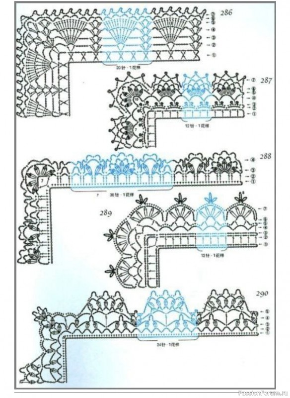 Футболка крючком. Схемы