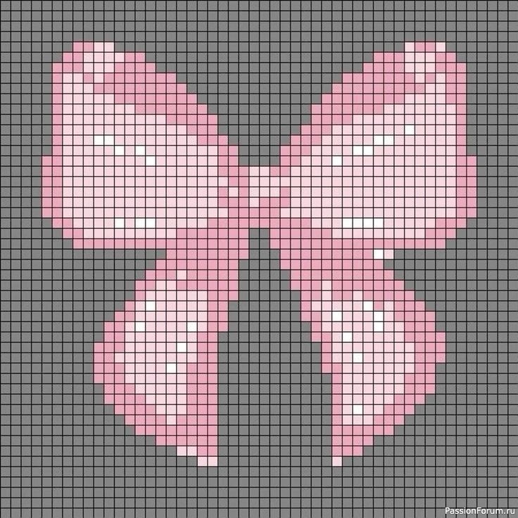 Подборка схем с бантиками